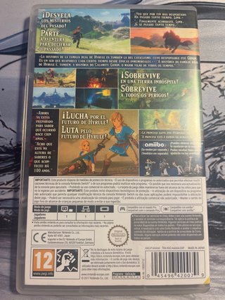 Zelda Breath of the Wild Nintendo Switch