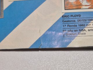 Álbum Panini Basket NBA 91 Incompleto