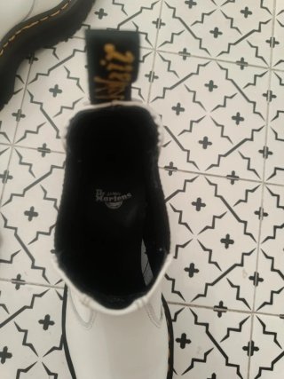 Botas Dr. Martens Chelsea Blancas