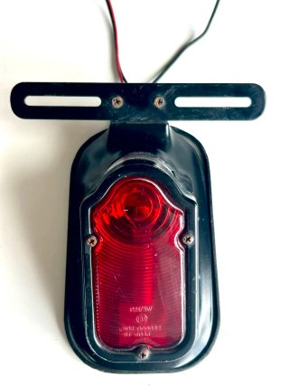 Piloto Trasero Custom,Soporte Matrícula HOMOLOGADO