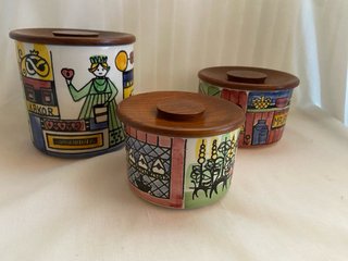 Set 3 Barattoli Vintage Anita Nylund Jie Gantofta