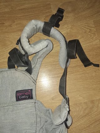 Mochila Portabebés Emei Baby Gris