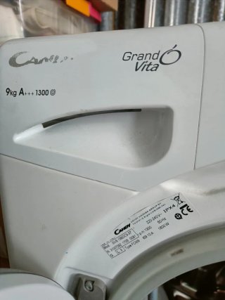 Lavadora Candy Grand Vita 9kg 1300 RPM