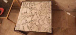 Mesas de salón mármol y madera