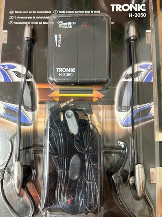 Intercomunicador manos libres moto Tronic H-3050