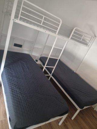 Estructura Cama Triple Blanca