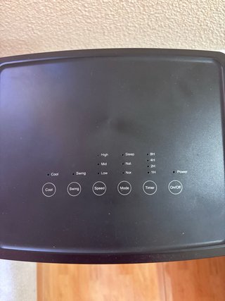 Ventilador/climatizador con cajón de agua
