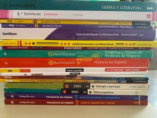 Libros desde la ESO a Bachillerato
