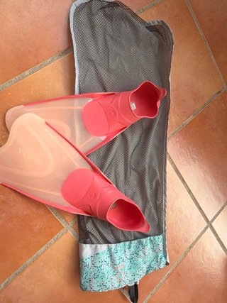 Aletas de natación SUBEA con bolsa
