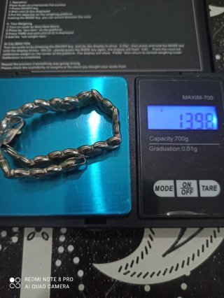 Pulsera de plata estilo XOXO