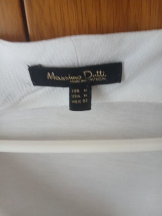 Blusa sin mangas Massimo Dutti Talla M