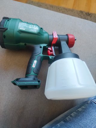 Pistola Pintar Parkside Akku-Farbspritzpistole