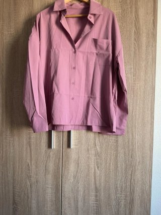 Conjunto dos piezas rosa
