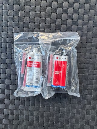2 Colas Würth 50ml Replast + 2K MMA