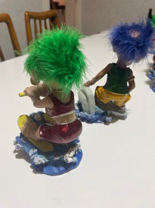 Figura resina Troll Surfista Vintage 90s Colección