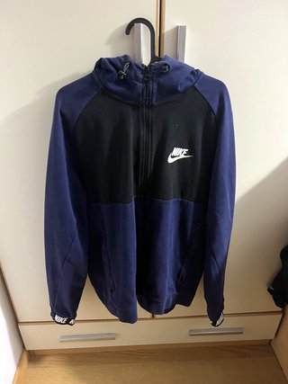 Sudadera con Capucha Nike Azul Marino Talla L