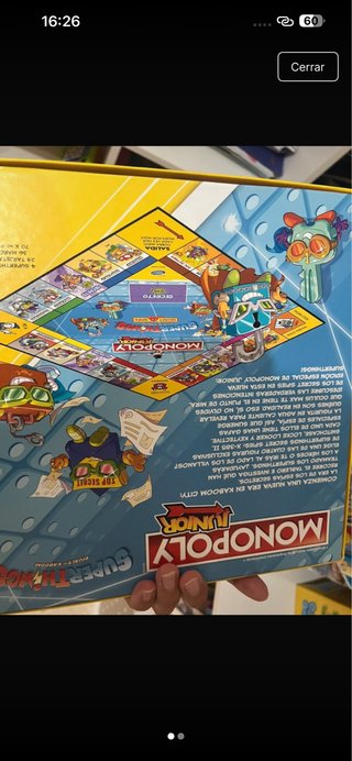 Monopoly Junior SuperThings Juego de Mesa