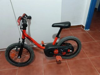 Bicicleta Infantil Btwin Robot Naranja