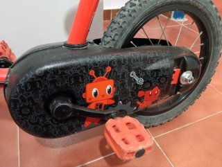 Bicicleta Infantil Btwin Robot Naranja