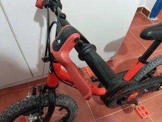 Bicicleta Infantil Btwin Robot Naranja