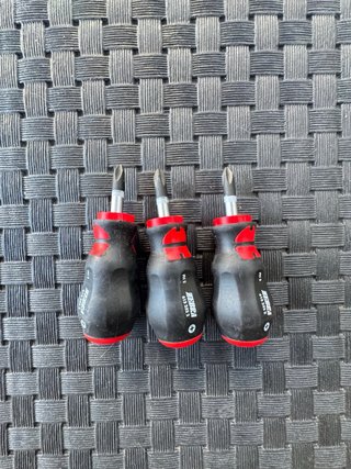 3 Chaves Curtas Würth ZEBRA PH2