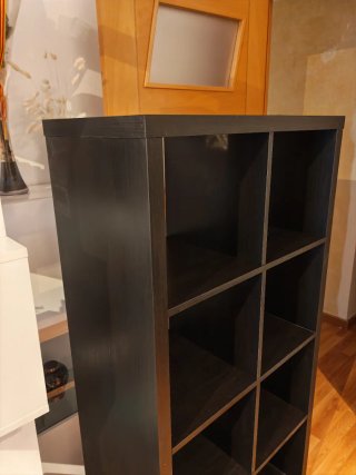 Estantería KALLAX de IKEA negra
