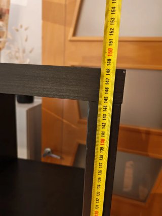 Estantería KALLAX de IKEA negra