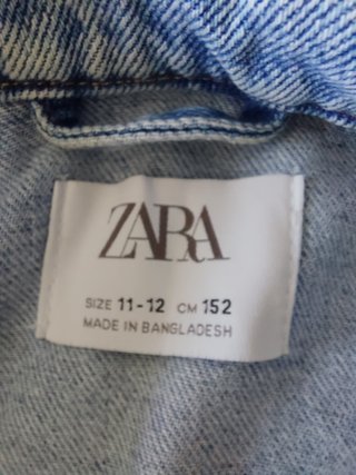 Cazadora vaquera niña Zara T/11-12