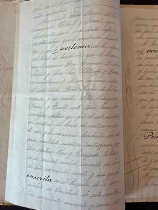 Escritura Compra-venta 1929. Muchos sellos.