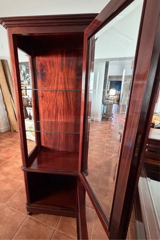 Salon completo de muebles de caoba
