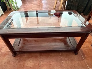 Salon completo de muebles de caoba