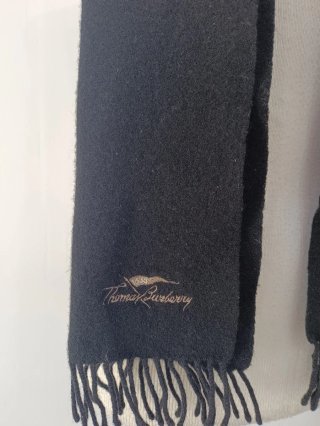 Bufanda Thomas Burberry Negra
