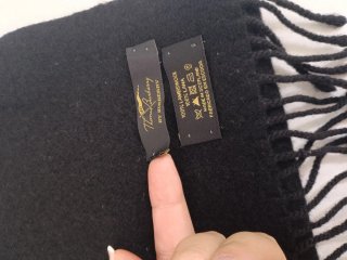 Bufanda Thomas Burberry Negra