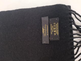 Bufanda Thomas Burberry Negra