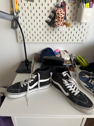 Botines Vans Negros Talla 38
