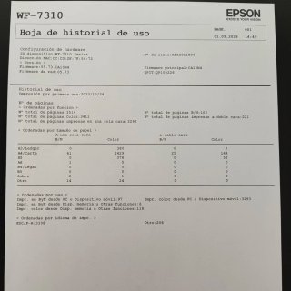 Impresora Epson WF-7310 A3+