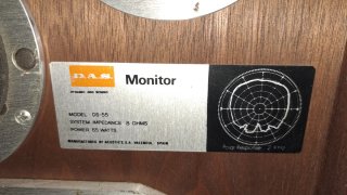 Altavoces DAS Monitor Vintage Madera