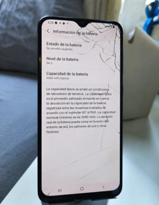 Samsung Galaxy A30s - Pantalla Rota - Funcional