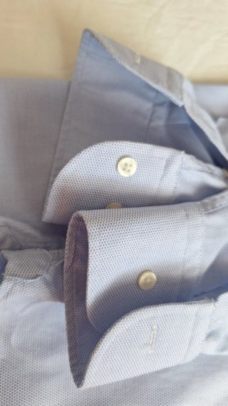 Camisa Massimo Dutti azul chico