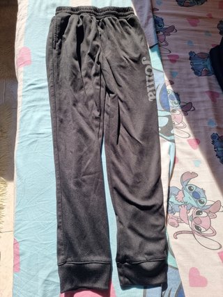 Pantaloni tuta bimba Joma neri