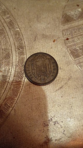 Moneda Bacardi Cuba 1862