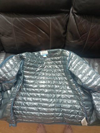 Plumas Columbia Talla L Azul