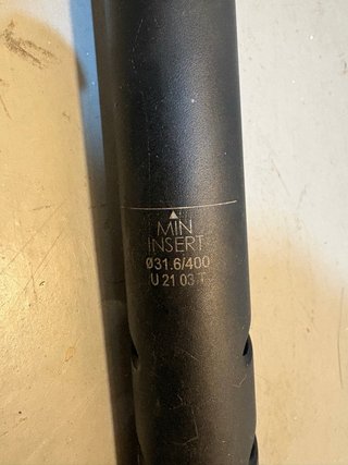 Tija sillín aluminio MTB