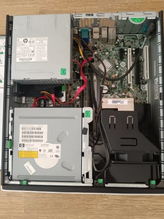 Ordenador HP Compacto Negro/Plata