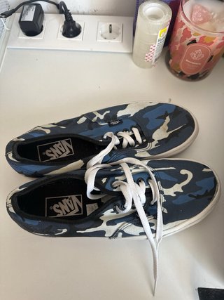 Zapatos Vans Camuflaje Talla 39