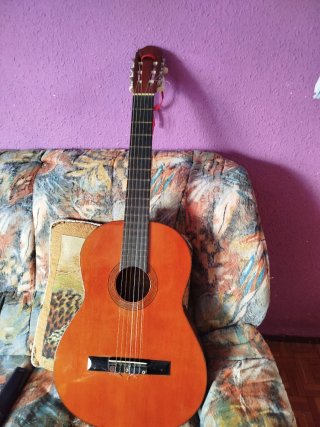 Guitarra Clásica Madera Natural