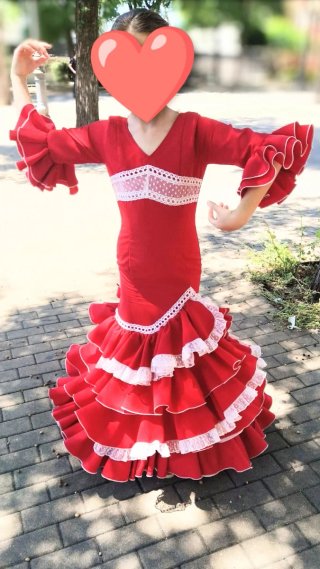 Traje de flamenca