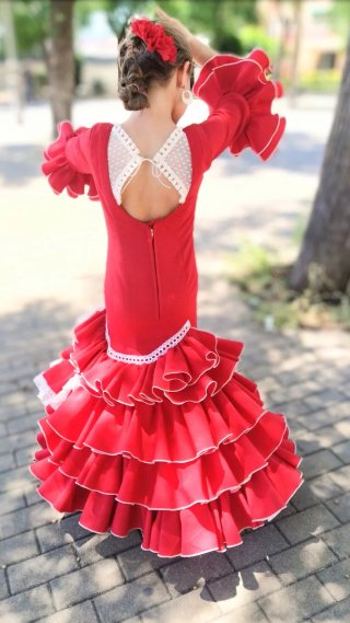 Traje de flamenca