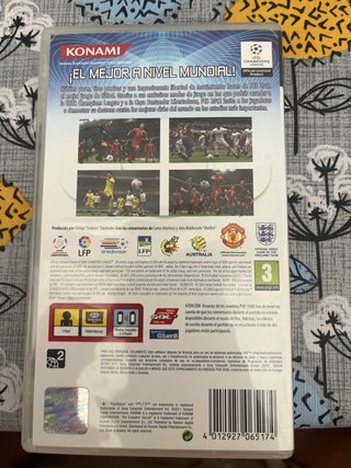PES 2012 PSP Konami