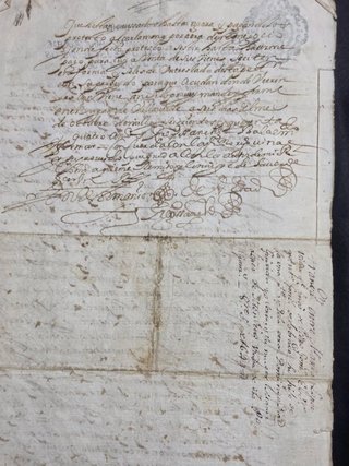 1644 Documento Histórico 1644